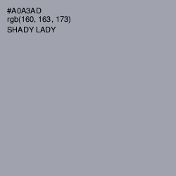 #A0A3AD - Shady Lady Color Image